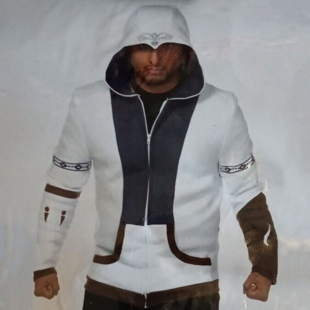 Ubisoft Assassin's Creed III Connor Costume Hooded Jacket Size Small 36-38